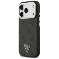 Guess 4G Triangle Logo MagSafe case for iPhone 17 Pro - black