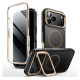 Supcase IBLSN Ares Flip Mag MagSafe Case for iPhone 17 Pro - Gold
