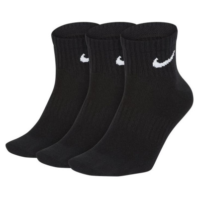 Nike Everyday Lightweight Ankle 3Pak M SX7677-010 socks (42 - 46)