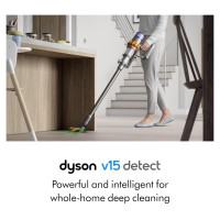 Dyson V15 Detect Absolute Yellow Nickel