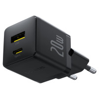 Baseus Palm 20W USB-C USB-A Wall Charger - Black