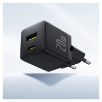 Baseus Palm 20W USB-C USB-A Wall Charger - Black