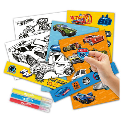 Bladez HOT WHEELS uzlīmju aktivitā&scaron;u komplekts