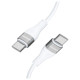 Wozinsky WSTCC1 USB-C / USB-C PD 65W cable 1 m long - white
