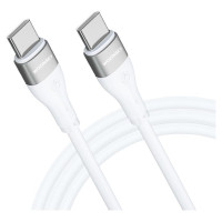 Wozinsky WSTCC1 USB-C / USB-C PD 65W cable 1 m long - white