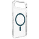 Puro Lite Mag TPU+PC Case Compatible with MagSafe for iPhone 17 Air - Transparent with Turquoise Ring