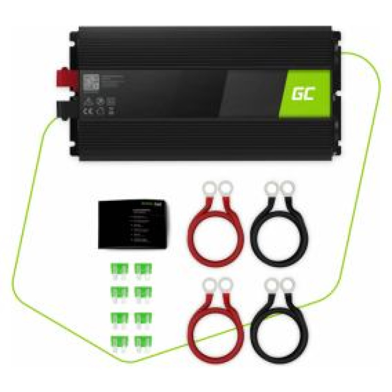 Green Cell Strāvas pārveidotājs Green Cell Car Power Inverter Converter 12V to 230V 2000W/4000W