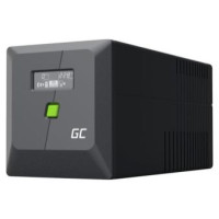Green Cell Nepārtrauktas barošanas bloks Green Cell PowerProof LCD UPS 1000VA 600W USB 2x Schuko + 2x IEC
