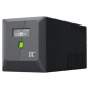 Green Cell Nepārtrauktas barošanas bloks Green Cell PowerProof LCD UPS 1000VA 600W USB 2x Schuko + 2x IEC
