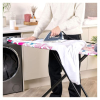 Beldray LA031282POM2FEU7 Easy Glide Ironing Board - Pomegranate Printt122X 38 CM