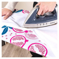 Beldray LA031282POM2FEU7 Easy Glide Ironing Board - Pomegranate Printt122X 38 CM