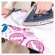 Beldray LA031282POM2FEU7 Easy Glide Ironing Board - Pomegranate Printt122X 38 CM