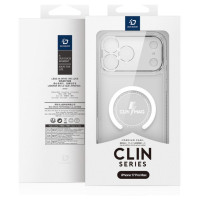 Dux Ducis Clin Mag Case for iPhone 17 Pro Max Compatible with MagSafe - Transparent