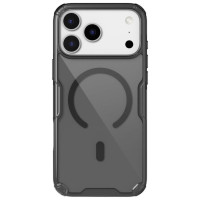 Nillkin Nature TPU Pro Magnetic Case Compatible with MagSafe for iPhone 17 Pro Max - Translucent Black