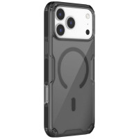 Nillkin Nature TPU Pro Magnetic Case Compatible with MagSafe for iPhone 17 Pro Max - Translucent Black