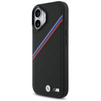 BMW M Tricolor Metal Logo MagSafe Case for iPhone 17 - Black