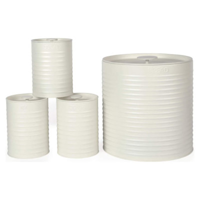 Russell Hobbs RH03270CEU7 Ribbed 4-Piece Countertop Set - Cream