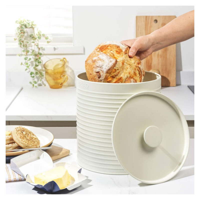 Russell Hobbs RH03270CEU7 Ribbed 4-Piece Countertop Set - Cream