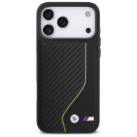BMW M Carbon Line & Logo MagSafe Case for iPhone 17 Pro Max - Yellow