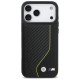 BMW M Carbon Line & Logo MagSafe Case for iPhone 17 Pro Max - Yellow