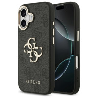 Guess 4G Big 4G Classic Logo Case for iPhone 17 - Black and Gold