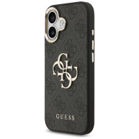 Guess 4G Big 4G Classic Logo Case for iPhone 17 - Black and Gold