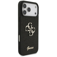 Guess Fixed Glitter Big 4G case for iPhone 17 Pro Max - black