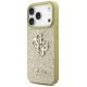 Guess Fixed Glitter Big 4G case for iPhone 17 Pro - gold
