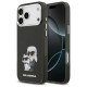 Karl Lagerfeld IML Aquarelle Karl & Choupette & Logo MagSafe Case for iPhone 17 Pro Max - Black