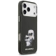 Karl Lagerfeld IML Aquarelle Karl & Choupette & Logo MagSafe Case for iPhone 17 Pro Max - Black