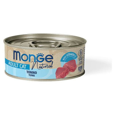 Monge Cat Natural Tuna 80 g