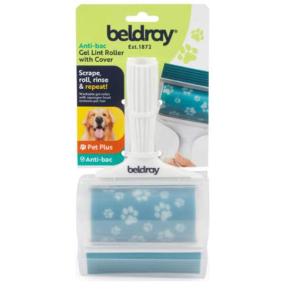 Beldray LA034221UFFEU7 Antibac Pet Plus+ Handheld Gel Lint Roller