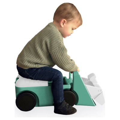 Chillafish Blockie četrritenis, piparmētru zaļa, no 1 līdz 3 gadiem - CPBL01MIN