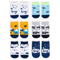 Yoclub Zeķes frotē 3-6 mēn. BOY SKF-0002