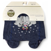 Yoclub Zeķubikses rāpošanai 68/74 RAB-0025 navy blue cloud