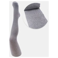 Yoclub Zeķubikses STRIPES RAB-0036 116-122 cm grey