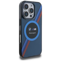 BMW Motosport IML Circle MagSafe case for iPhone 16 Pro - navy blue