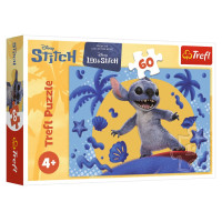Trefl DISNEY STITCH Puzle Diena ar Stitch, 60 gab.