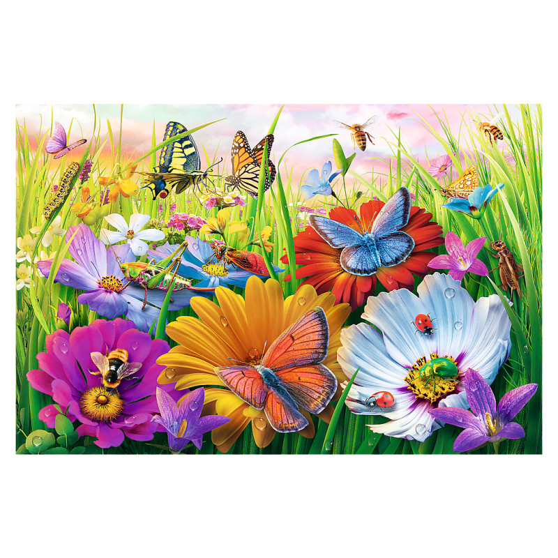 Trefl EasyPiece Puzle Kukaiņi pļavā, 300 gab.