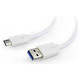 Gembird CABLE USB-C TO USB3 1.8M WHITE/CCP-USB3-AMCM-6-W GEMBIRD