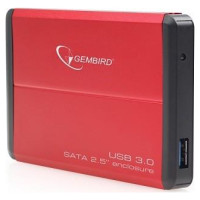 Gembird HDD CASE EXT. USB3 2.5"/RED EE2-U3S-2-R GEMBIRD