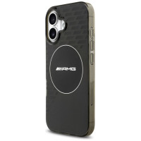 Mercedes AMG Nauble Layer Transparent Smocked MagSafe Case for iPhone 17 - Black