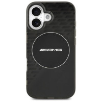 Mercedes AMG Nauble Layer Transparent Smocked MagSafe Case for iPhone 17 - Black