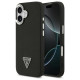 Guess Grained Triangle Logo MagSafe case for iPhone 17 - black
