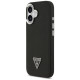 Guess Grained Triangle Logo MagSafe case for iPhone 17 - black
