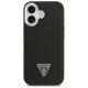Guess Grained Triangle Logo MagSafe case for iPhone 17 - black