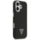 Guess Grained Triangle Logo MagSafe case for iPhone 17 - black