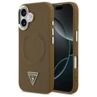 Guess Triangle Logo MagSafe case for iPhone 17 - brown