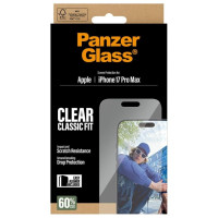 Panzerglass Classic Fit EasyAligner Tempered Glass for iPhone 17 Pro Max