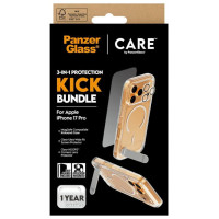 Panzerglass CARE by PanzerGlass Feature Kick 3in1 Case + Glass + Lens Protection Kit for iPhone 17 Pro